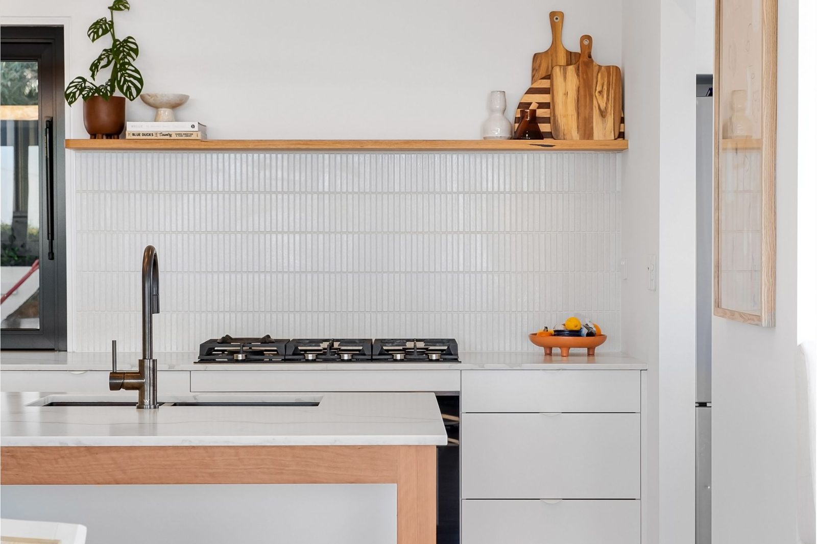 Clean modern kitchen, the room German cockroaches target first